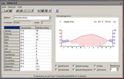 Screenshot klima.exe